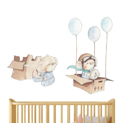 Vinilo Decorativo Infantil A BOX - Bolquer de Cotó
